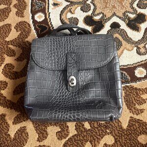 PATRICIA NASH Grey Mini Backpack